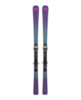 Völkl Peregrine 72 Master + Comp 12 GW pistskidor med bindningar visade framifrån.