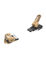 Tyrolia Protector+ Attack 16 GW alpinbindning i sandbeige färg med skistoppare.