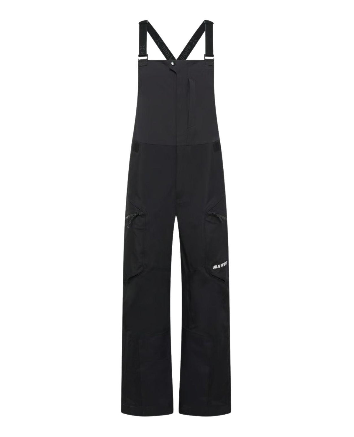 Mammut Eiger Free Pro HS Bib Pants Men - Svart hängselbyxa för friåkning.