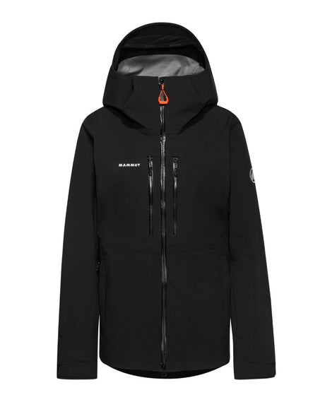 Mammut Stoney HS Hooded Jacket Women - Svart skidjacka dam