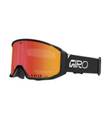 Giro Revolt Pro Black Wordmark skidglasögon med orange spegellins för alpina skidåkare Alpingaraget