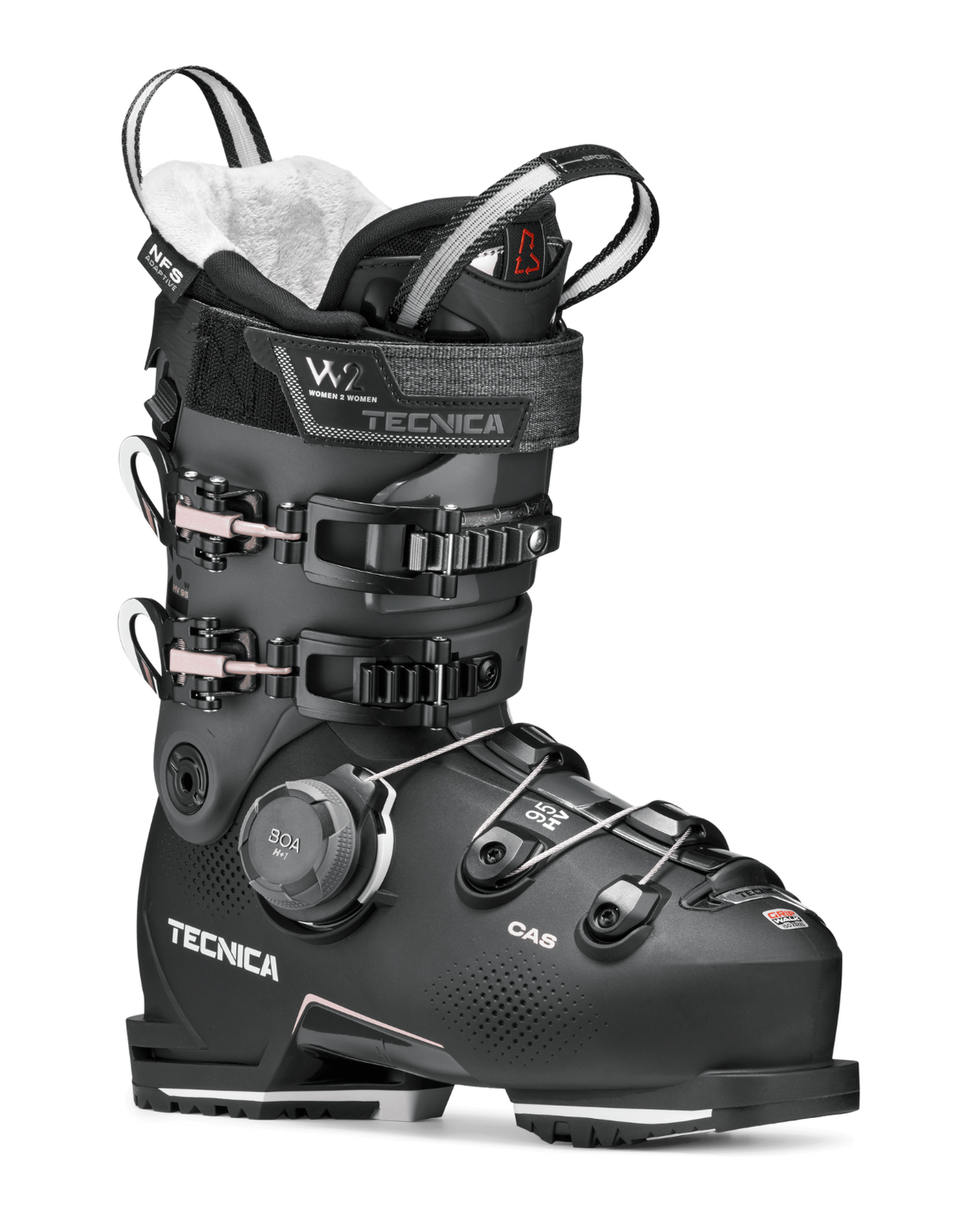 Tecnica Mach BOA HV 95 Women Svart - Alpingaraget