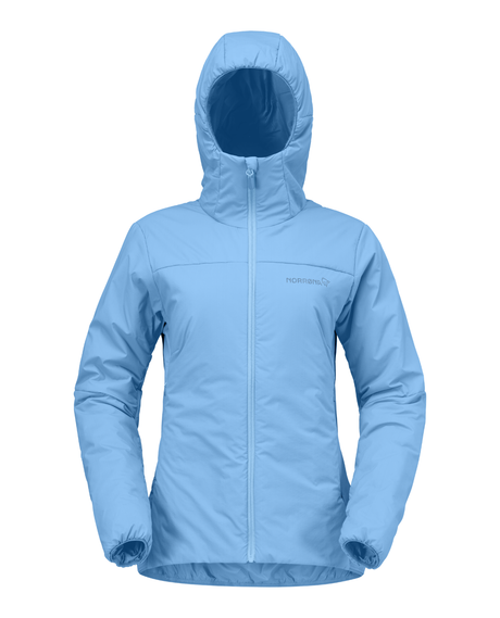 Norrøna Femund thermo60 Zip Hood Women - Allure Blå Alpingaraget