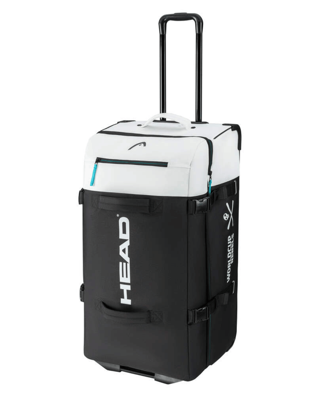 Head Rebels Travelbag - Svart och vit resväska för skidresor