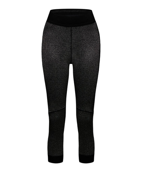 POC Layer Cut Resistant Tights Women - Uranium Black damtights i svart med skärskydd för alpin skidåkning