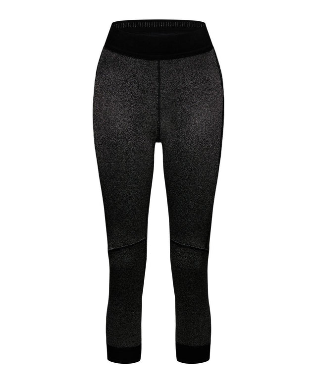POC Layer Cut Resistant Tights Women - Uranium Black damtights i svart med skärskydd för alpin skidåkning
