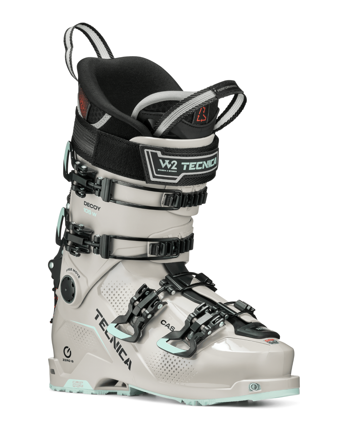 Tecnica Zero G Decoy 105 GW Dam - Beige alpinpjäxa för damer från Alpingaraget