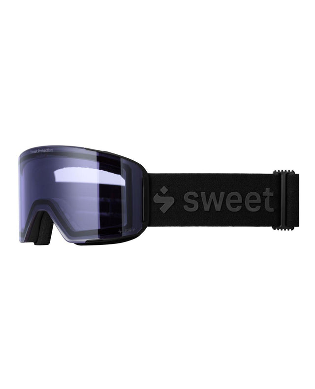 Sweet Protection Boondock II M RIG Reflect skidglasögon i Matte Black med kontrasthöjande lila RIG Quartz-lins.
