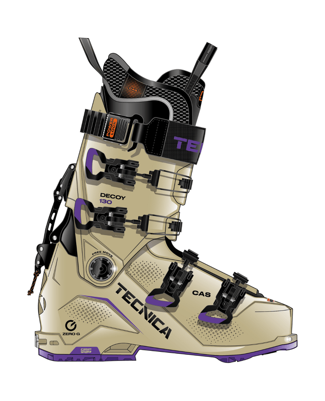 Tecnica Zero G Decoy 130 GW - Sand - Alpinpjäxor - Alpingaraget