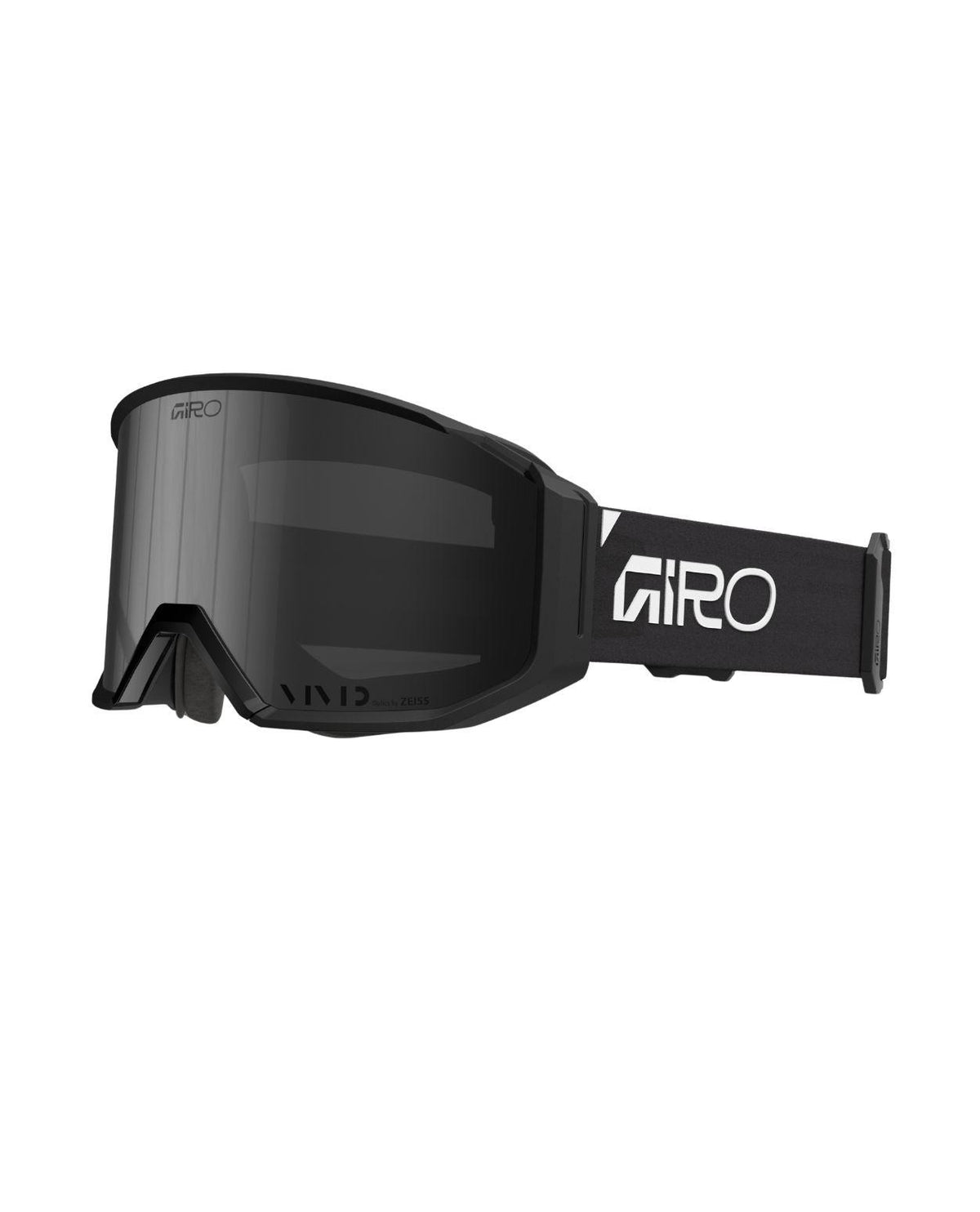 Giro Revolt Pro - Black Wordmark skidglasögon i svart design med mörk lins