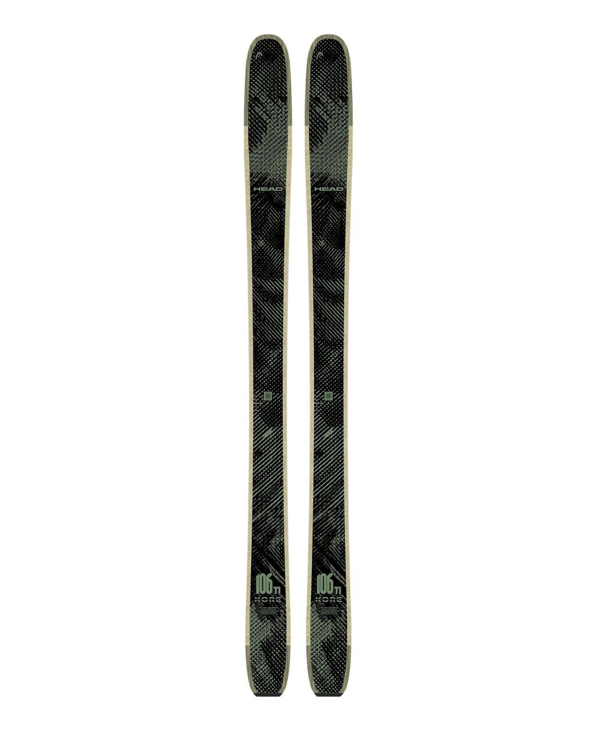Head Kore 106 Ti 26/27 - Svart freerideskida för storfjäll och offpist