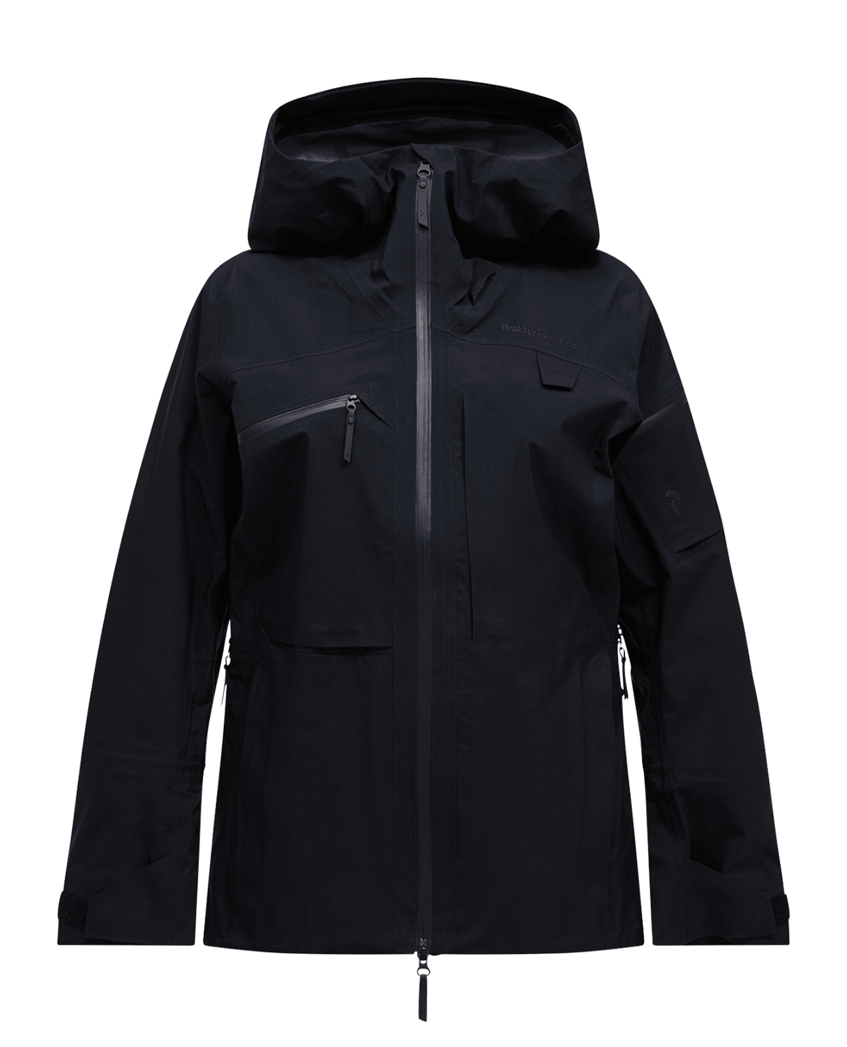 Peak Performance Women Alpine Gore - Tex 3L Jacket - Black - Skidjackor - Alpingaraget