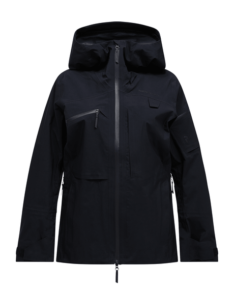 Peak Performance Women Alpine Gore - Tex 3L Jacket - Black - Skidjackor - Alpingaraget