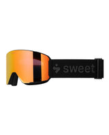 Sweet Protection Boondock II M RIG Reflect skidglasögon med orange RIG Topaz spegellins och svart band.