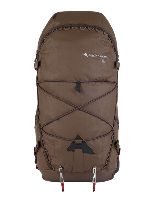 Klättermusen Gyme Backpack 25L - Slate Brown - Brun ryggsäck - Alpingaraget