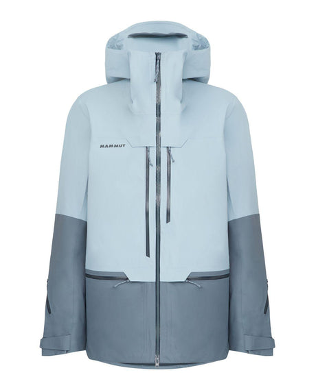 Mammut Haldigrat HS Hooded Jacket Men i färgen Nebla-Strata, en vattentät hardshelljacka för herr.