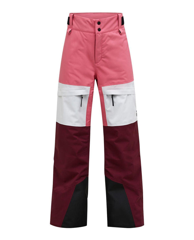 Peak Performance Gravity Insulated Pants Junior - Mountain Blush/Antarctica