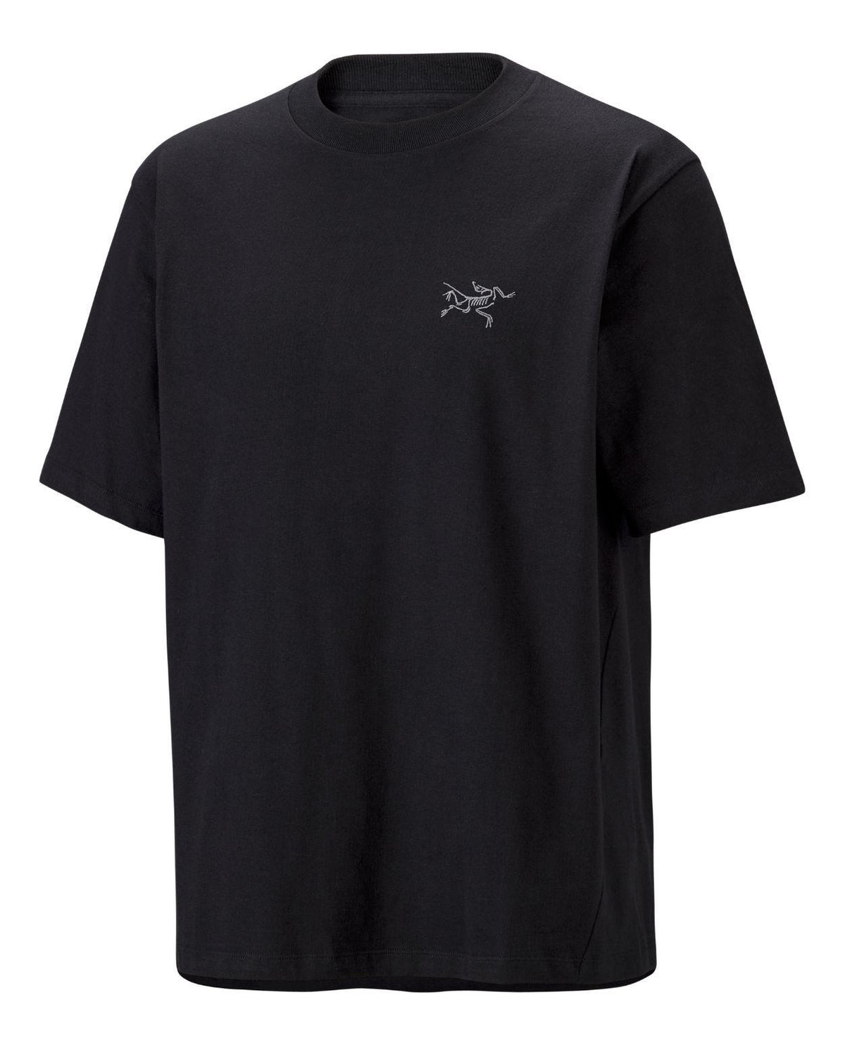 Arc'teryx Kragg Cotton Emblem Crew SS Men - Svart t-shirt