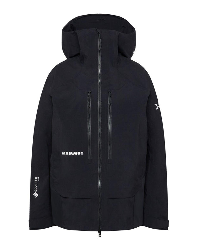 Mammut Eiger Free Pro HS Hooded Jacket dam - Svart hardshelljacka med huva