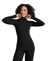 FALKE Women Long - sleeve shirt Wool - Tech - Black - Underställ - Alpingaraget