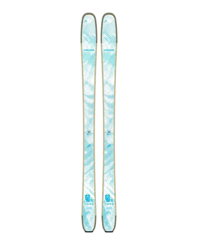 Head Kore 93 Ti Women - Allmountainskidor för dam i vitt med blå detaljer