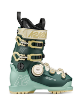K2 Anthem X 95 BOA - Grön daminriktad alpinpjäxa med BOA-system och exakt passform för skidåkning.