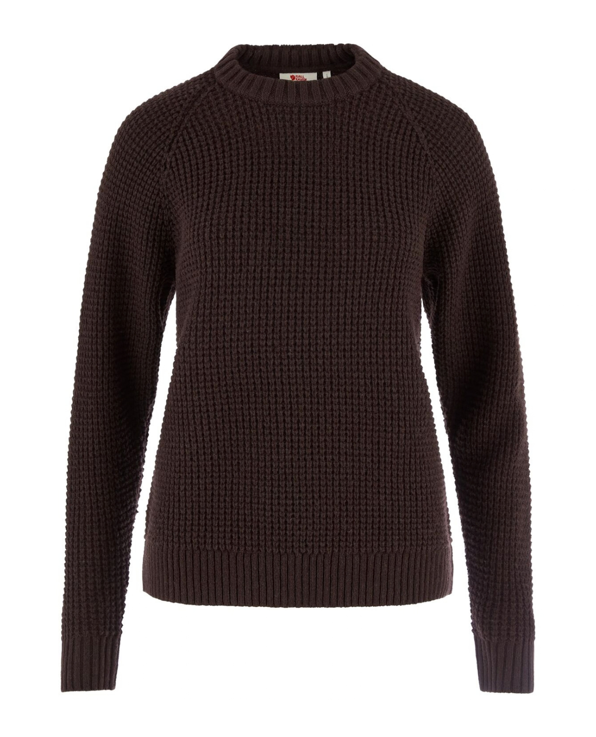 Fjällräven Övik Waffle Knit Women - Black Oak - Alpingaraget