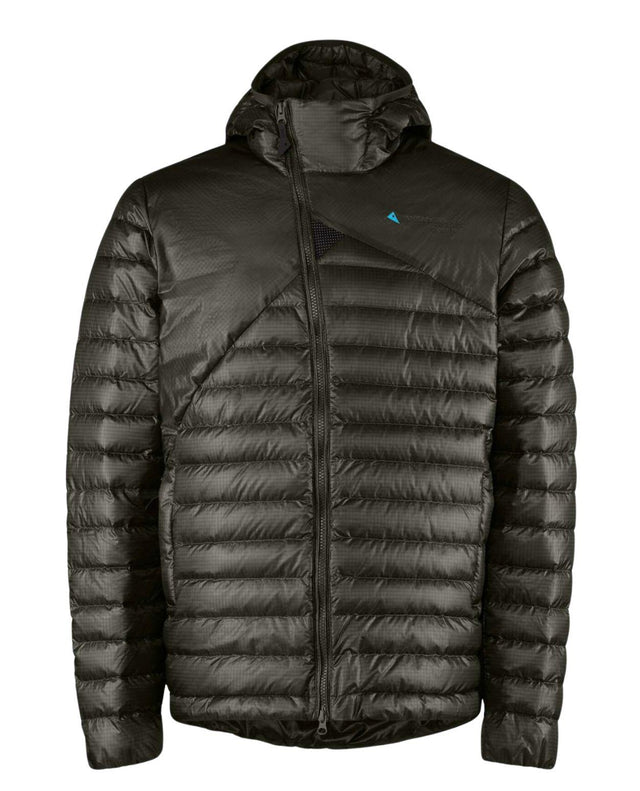 Klättermusen Lopt Hood Jacket Men i mörkgrönt, ett varmt och tekniskt mellanlager för herr.