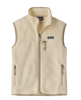 Patagonia Retro Pile Vest Women - Natural - Beiger fleeceväst för dam.