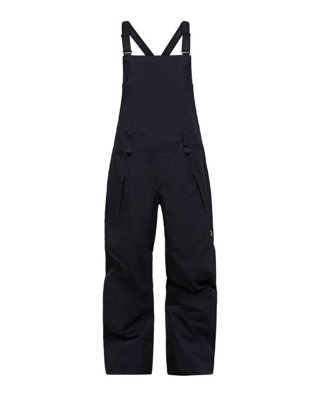 Peak Performance Edge 3L Bib Pants Women - Svart skidbyxa för damer med hängslen