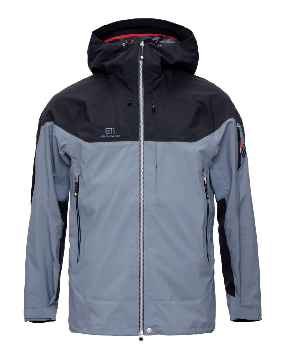 Elevenate Bec de Rosses XI skidjacka för herrar i Blue Flint med GORE-TEX