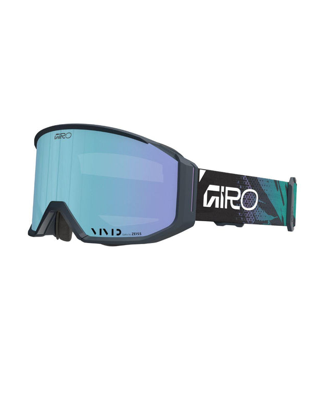 Giro Revolt Pro Sapphire Trench Fade skidglasögon i blått med matchande band och spegellins. - Alpingaraget
