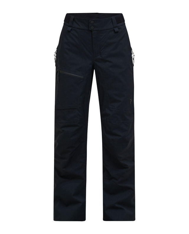 Peak Performance Alpine Gore-Tex Insulated dam skidbyxor i svart.
