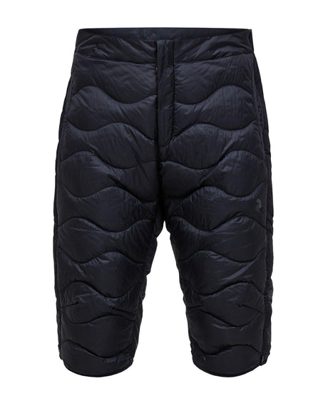 Peak Performance Helium Down Shorts Men - Svart dunshorts för herrar