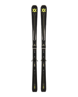 Völkl Peregrine 82 med förmonterade Lowride 13 FR-bindningar framifrån mot vit bakgrund.