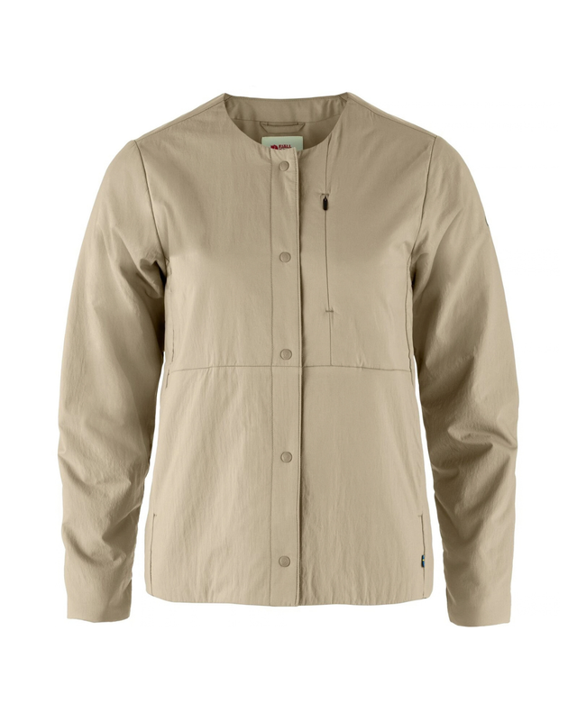Fjällräven HC Insulated Jacket Women i färgen fossil beige för dam - Alpingaraget