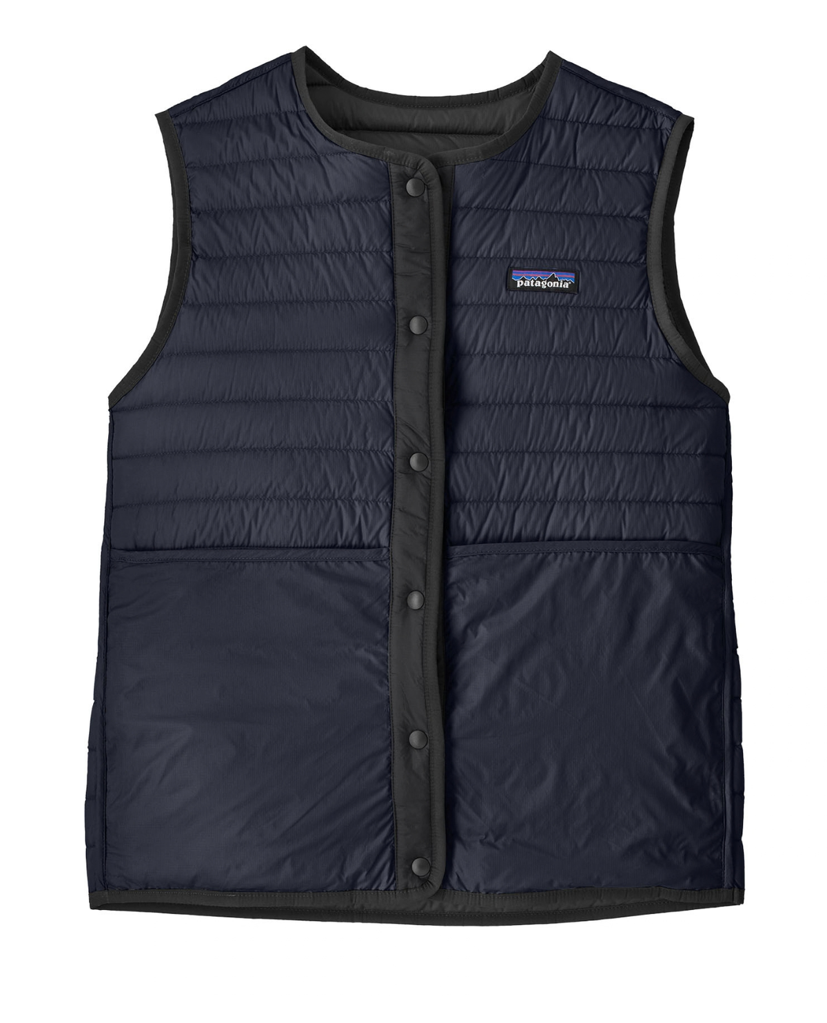 Patagonia LW Reversible Down Sweater Vest Women - Svart damväst i dun för friluftsliv och vardag