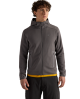 Arc'teryx Kyanite Hoody Men - Cloud grå mellangrå fleecehuvtröja för herr. Perfekt som mellanlager för alpina äventyr.