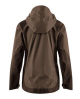 Klättermusen Brage 2.0 Jacket Women - Slate Brown skidjacka dam bakifrån