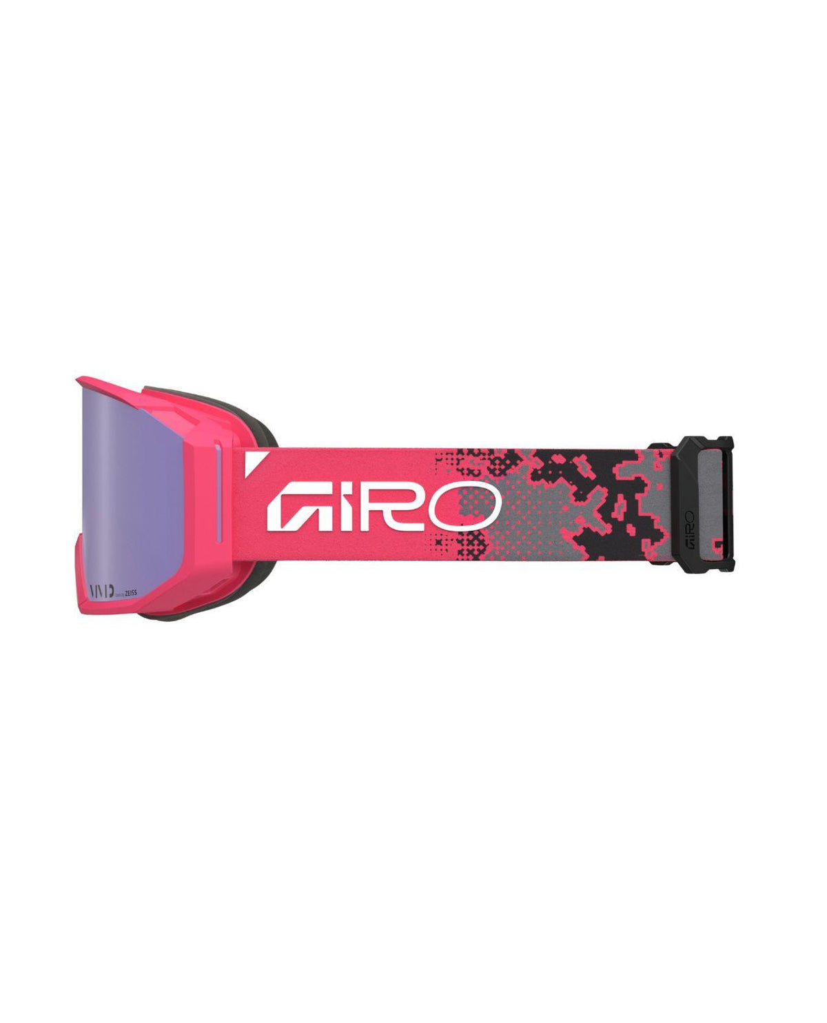 Giro Revolt Pro - Neon Pink Drift skidglasögon med rosa och svarta detaljer samt spegellins.