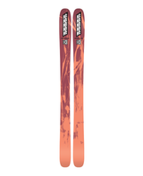 K2 Mindbender 101 W damer - freerideskidor i röd och orange färg - Alpingaraget