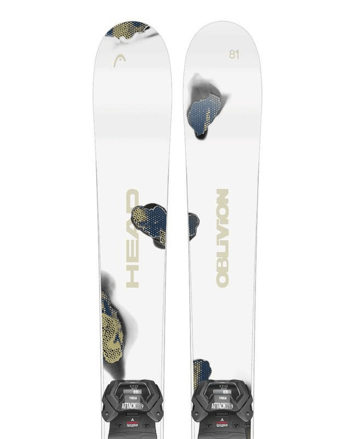 Head Oblivion Junior + Attack Lyt 9 GW 26/27 - Vit - Juniorskidor