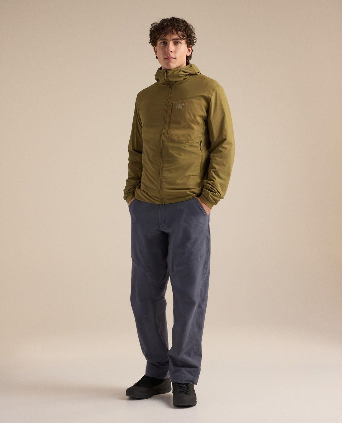 Arc'teryx Proton SL Hoody Men - Bracken - Grön mellanlager för herr