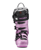Tecnica Zero G Decoy 115 GW damalpinpjäxa i rosa färg med spännen och powerstrap