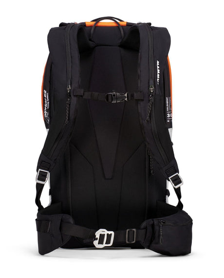 Mammut Haldigrat 30 E2 Airbag M/L - Platinum - Baksida med bärsystem och höftbälte
