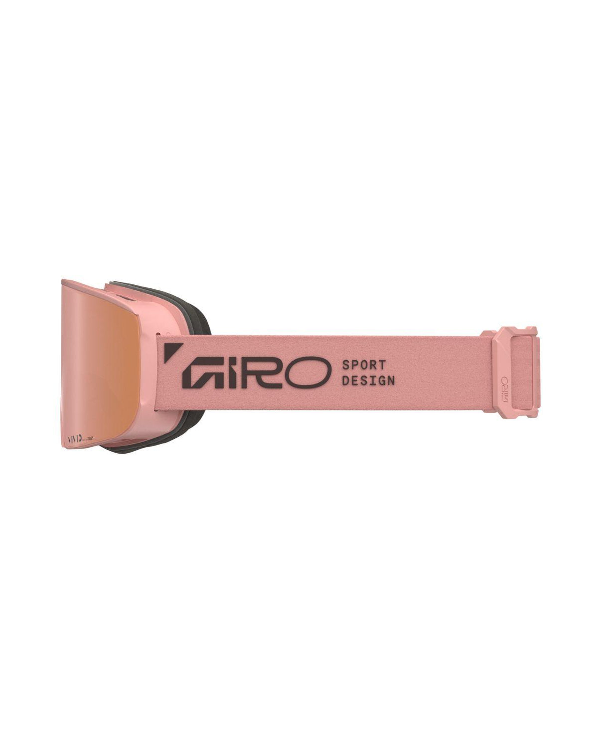 Giro Axis - Petal Stacked skidglasögon med rosa ram och spegellins från Alpingaraget