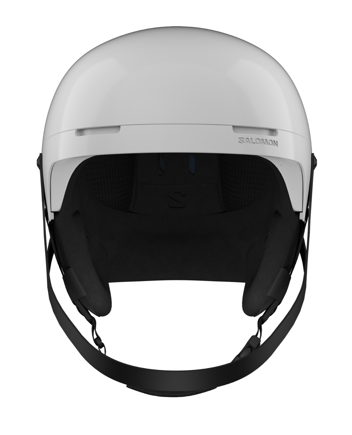 Salomon Equipe Pro SL - Vit skidhjälm framifrån