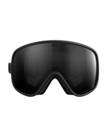 POC Vitrea skidglasögon i färgerna Uranium Black och Partly Sunny Grey med mörk lins och diskret logotyp.