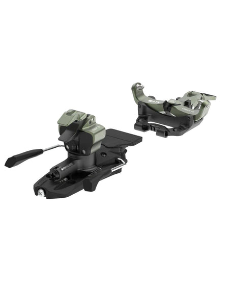 ATK Crest 10 Camo Green - Lätt topptursbindning i grönt för friåkning och topptur.