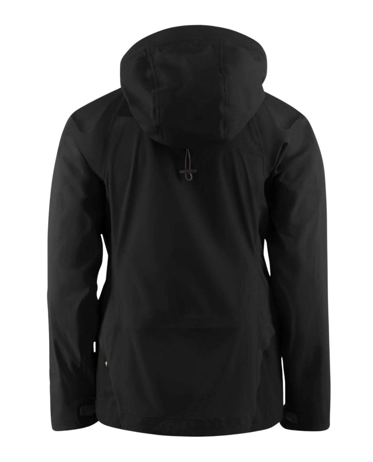 Klättermusen Svalinn Hood Jacket Women Svart bakifrån